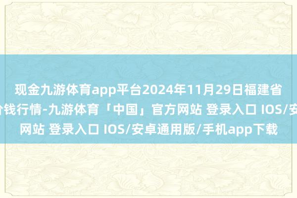 现金九游体育app平台2024年11月29日福建省福鼎市商贸业就业中心价钱行情-九游体育「中国」官方网站 登录入口 IOS/安卓通用版/手机app下载